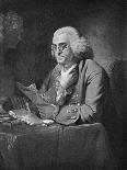Portrait of Benjamin Franklin, 1767-David Martin-Giclee Print