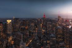 New York at Dusk-David Martin Castan-Photographic Print