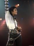 Pop Entertainer Michael Jackson Singing at Event-David Mcgough-Premium Photographic Print