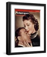 David Niven (1910-198) and Loretta Young (1913-200), Actors, 1946-null-Framed Premium Giclee Print