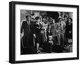 David Niven, James Cromwell, Peter Sellers, Peter Falk. Murder by Death,1976-null-Framed Photographic Print