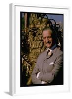 David Niven on Set of the Lady L-Gjon Mili-Framed Photographic Print