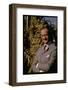 David Niven on Set of the Lady L-Gjon Mili-Framed Premium Photographic Print