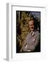 David Niven on Set of the Lady L-Gjon Mili-Framed Premium Photographic Print