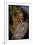 David Niven on Set of the Lady L-Gjon Mili-Framed Photographic Print