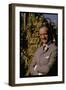 David Niven on Set of the Lady L-Gjon Mili-Framed Photographic Print