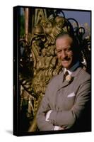 David Niven on Set of the Lady L-Gjon Mili-Stretched Canvas