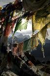 Prayer Flags on Summit of Gokyo Ri, Everest Region, Mt Everest, Nepal-David Noyes-Photographic Print