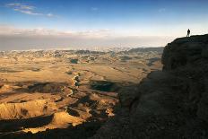 Ramon Crater Viewed from Mitzpe Ramon Visitors Center, Negev Desert, Israel-David Noyes-Photographic Print