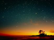 Starry Sky And Stargazer-David Nunuk-Photographic Print