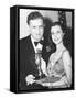 David O. Selznick Presented Vivian Leigh with Her Oscar for Gone with the Wind-null-Framed Stretched Canvas