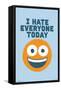 David Olenick - Hate Everyone-Trends International-Framed Stretched Canvas