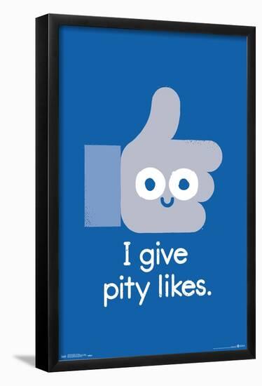 David Olenick - I Give Pity Likes-Trends International-Framed Poster