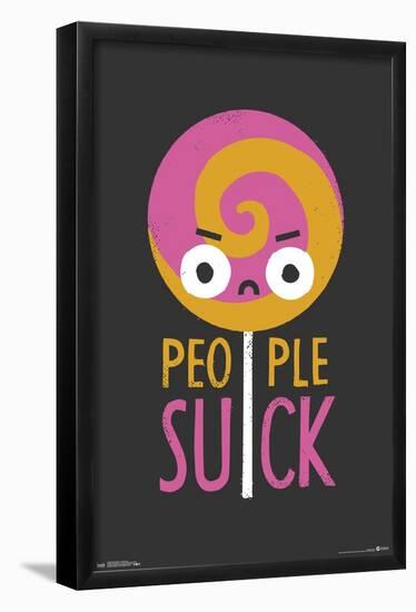 David Olenick - People Suck-Trends International-Framed Poster