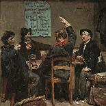 Drinking Companions, c.1876-David Oyens-Framed Giclee Print