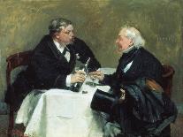 Drinking Companions, c.1876-David Oyens-Framed Giclee Print