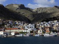 The Town of Pothia Seen from the Sea, Kalymnos Island, Dodecanese, Greek Islands, Greece, Europe-David Pickford-Photographic Print