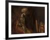 David Playing on the Harp Before Saul, 1658-59-Rembrandt van Rijn-Framed Giclee Print