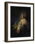 David Playing the Harp before Saul, C. 1630-Rembrandt van Rijn-Framed Giclee Print