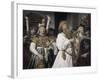 David Plays the Harp Before Saul-Jan Debray-Framed Giclee Print