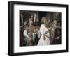 David Plays the Harp Before Saul-Jan Debray-Framed Giclee Print