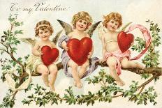 To My Valentine Victorian Valentine-David Pollack-Giclee Print