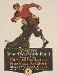 United War Work Fund, Harvard Radios Vs Pricneton Aviators-David Pollack-Giclee Print