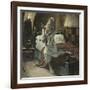 David Praying in the Night-James Tissot-Framed Giclee Print