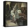 David Praying in the Night-James Tissot-Framed Stretched Canvas