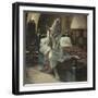 David Praying in the Night-James Tissot-Framed Giclee Print