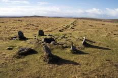 Prehistoric Ceremonial Lines of Stones-David-Photographic Print