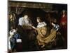 David Presenting the Sceptre to Solomon, Early 17th Century-Cornelis de Vos-Mounted Giclee Print