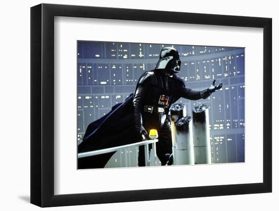 DAVID PROWSE. "STAR WARS: EPISODE V-THE EMPIRE STRIKES BACK" [1980], directed by IRVIN KERSHNER.-null-Framed Photographic Print