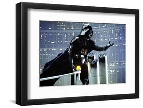 DAVID PROWSE. "STAR WARS: EPISODE V-THE EMPIRE STRIKES BACK" [1980], directed by IRVIN KERSHNER.-null-Framed Photographic Print