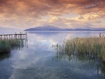Scenic View from Shore, Lake Garda, Italy-David R. Frazier-Photographic Print