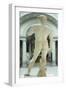 David, Rear, 1501-1504-Michelangelo-Framed Giclee Print