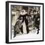 David Riccio, Queen Mary's Favourite, Was Stabbed 56 Times by Lord Darnley-C.l. Doughty-Framed Giclee Print