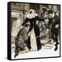 David Riccio, Queen Mary's Favourite, Was Stabbed 56 Times by Lord Darnley-C.l. Doughty-Framed Stretched Canvas