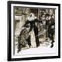 David Riccio, Queen Mary's Favourite, Was Stabbed 56 Times by Lord Darnley-C.l. Doughty-Framed Giclee Print