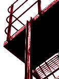 Red Fire Escape-David Ridley-Framed Photographic Print