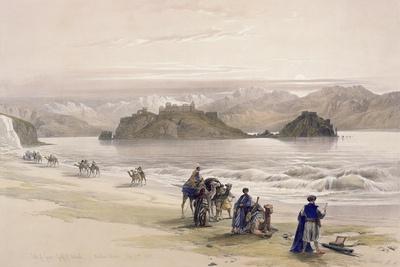 Isle of Graie, Gulf of Akabah, Arabia Petraea, 1839, Plate 108, Vol.III