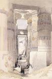 Entrance of the Temple of Amus II at Goorha, Thebes, from Egypt and Nubia, Vol.1-David Roberts-Giclee Print