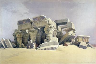 Ruins of the Temple of Kom Ombo, 19th Century
