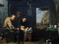 The Alchemist (Oil on Canvas)-David III Ryckaert-Framed Giclee Print