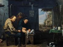 The Alchemist-David Ryckaert III-Stretched Canvas