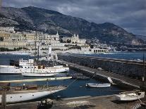 View of Harbor and Breakwater of Monte Carlo-David S. Boyer-Photographic Print