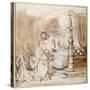 David's Charge to Solomon-Rembrandt van Rijn-Stretched Canvas