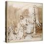 David's Charge to Solomon-Rembrandt van Rijn-Stretched Canvas