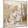David's Charge to Solomon-Rembrandt van Rijn-Mounted Giclee Print