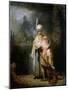 David's Farewell to Jonathan, 1642-Rembrandt van Rijn-Mounted Giclee Print